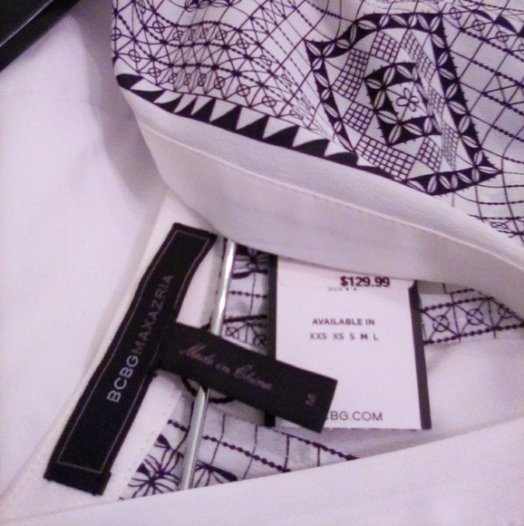 BCBGMAXARINA SHIRT SIZE M - Picture 3 of 6